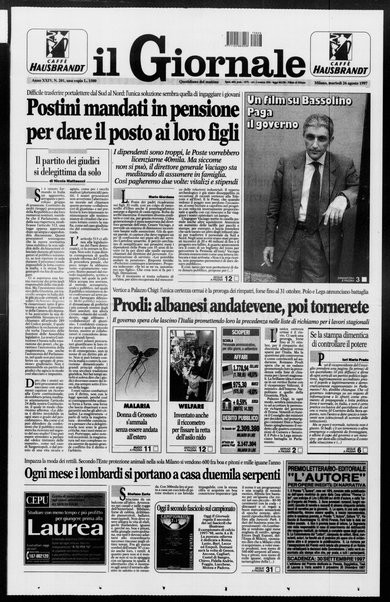 Il giornale : quotidiano del mattino